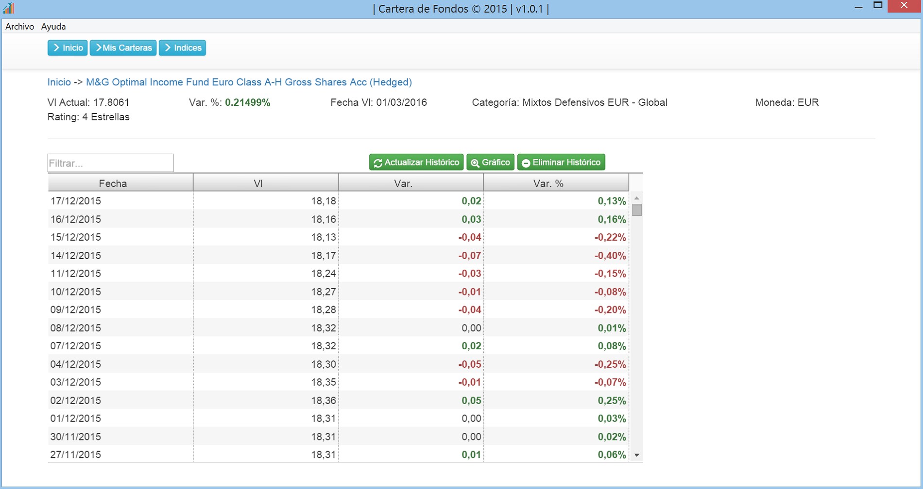 Copias y configuraci&oacute;n